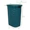 Mind Reader 60L Hamper Laundry Basket with Cutout Handles